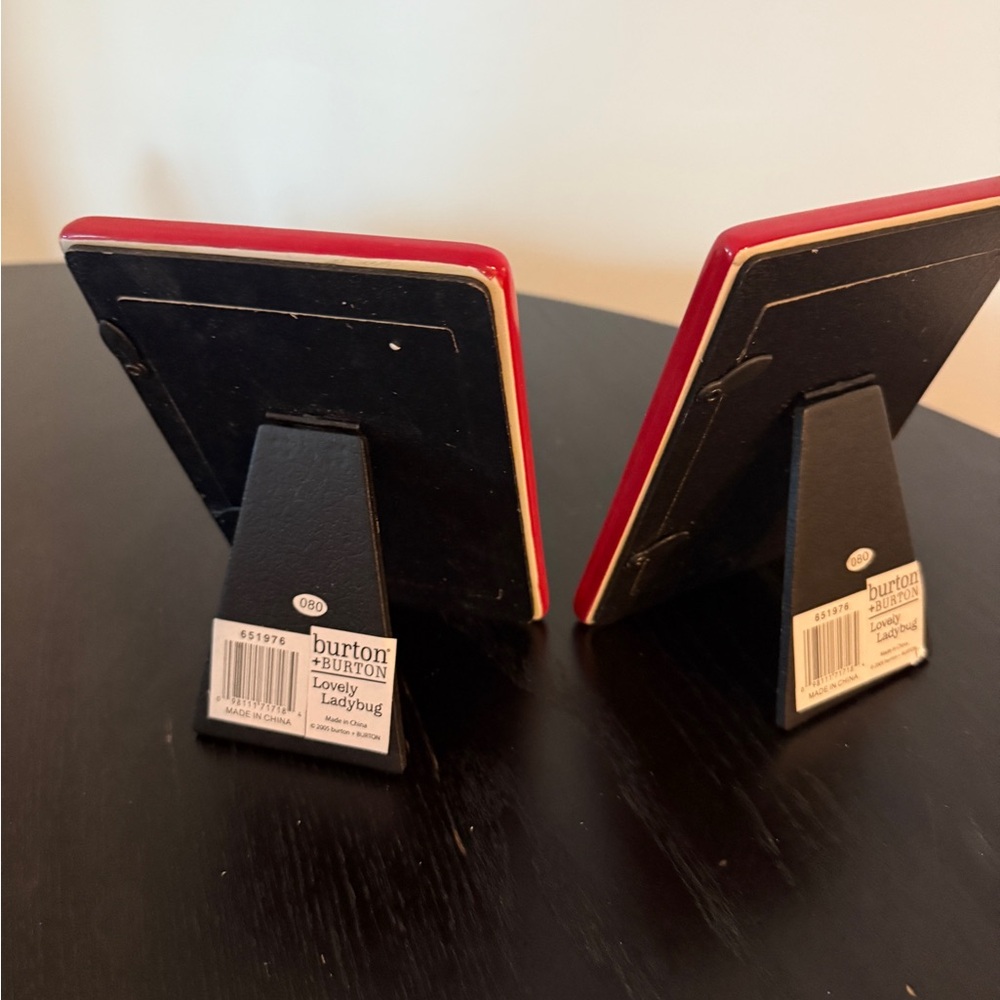Burton Red and Black Photo Frames